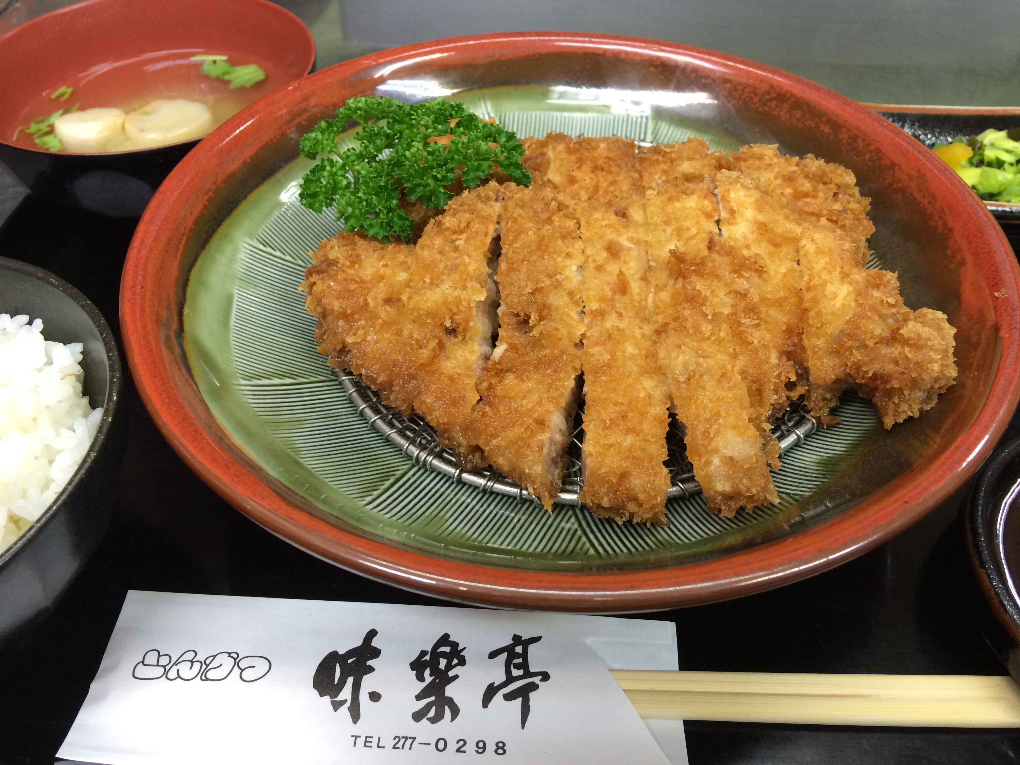 ひれロースかつ定食